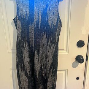Gold and black stretch dress. New with tag.